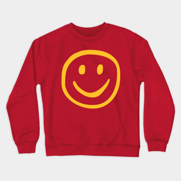 Smiley Face Crewneck Sweatshirt by kimmieshops